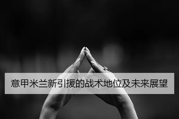 意甲米兰新引援的战术地位及未来展望